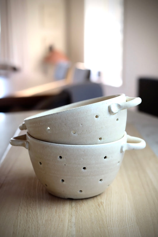 Berry Colander, Cream